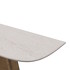 Консоль отделка столешница мрамор Croatia beige, основание из фигурного композитного материала в цвете W2502 от FRATELLI BARRI, FB.CS.LO.74, 3-я фотография мини
